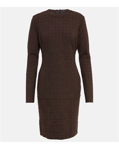 brown and red givenchy silk midi dress tie waist|Givenchy Midi Dresses for Women .